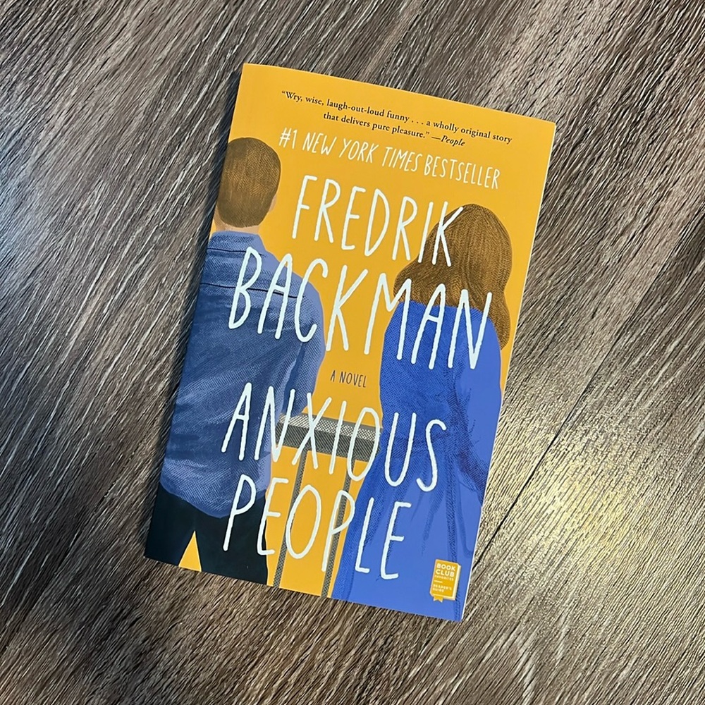 Anxious People Book - Fredrik Backman